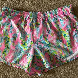 Lilly Pulitzer Luxletic shorts -Large